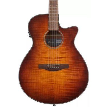 Guitarra Electroacustica Ibanez Aeg70-wh Ambar Sombreado